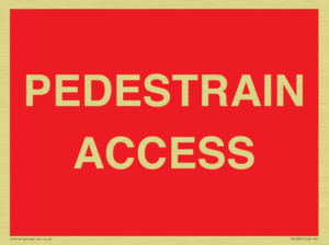 PEDESTRAIN ACCESS